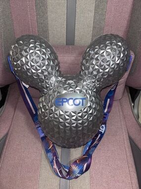 DISNEY PARKS EPCOT COLOR CHANGING SPHERE POPCORN BUCKET